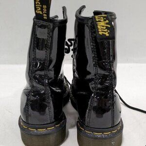 Dr. Martens Patent Leather Combat Boots Womens Size 7